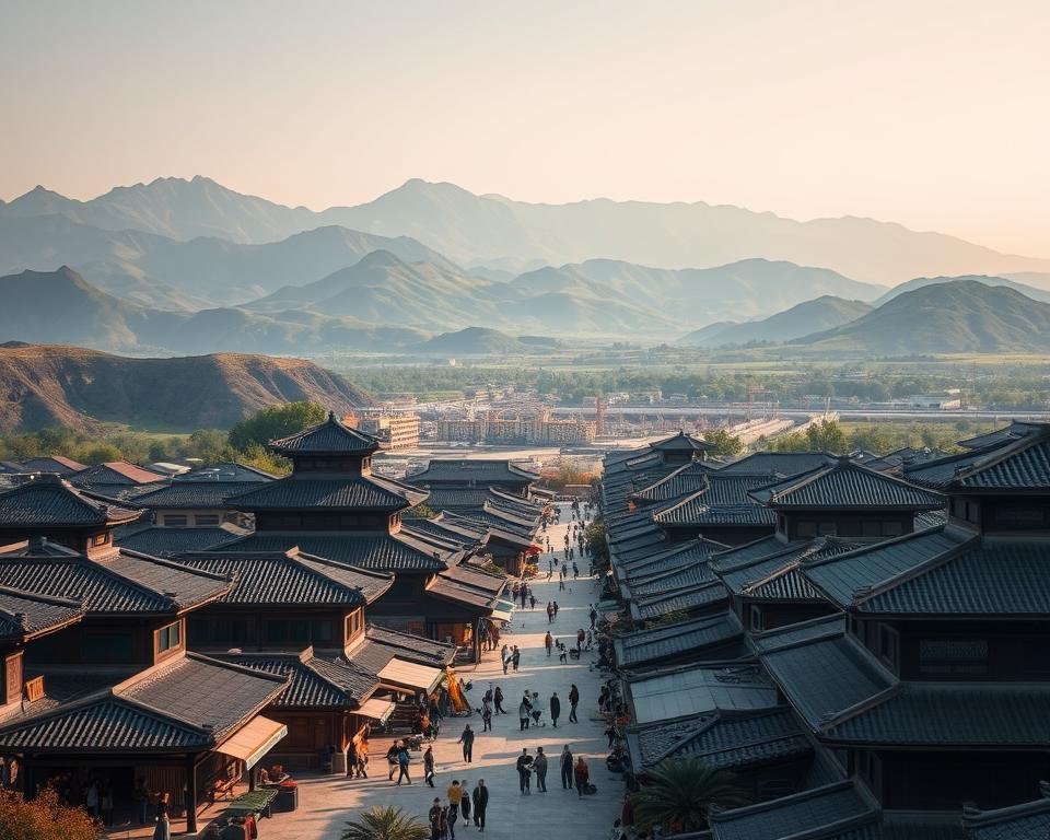 locais icônicos Crash Landing on You