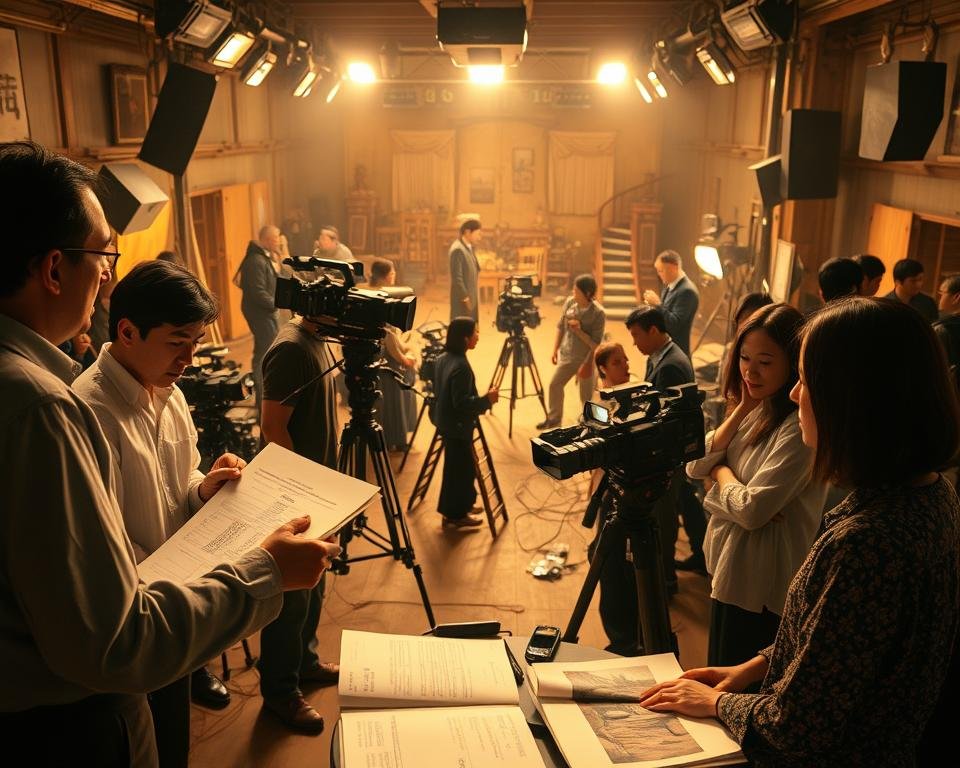 pré-produção de j-dramas