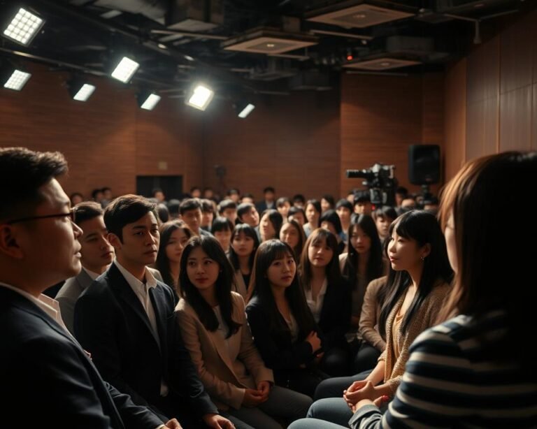 processos de seleção de atores de dorama