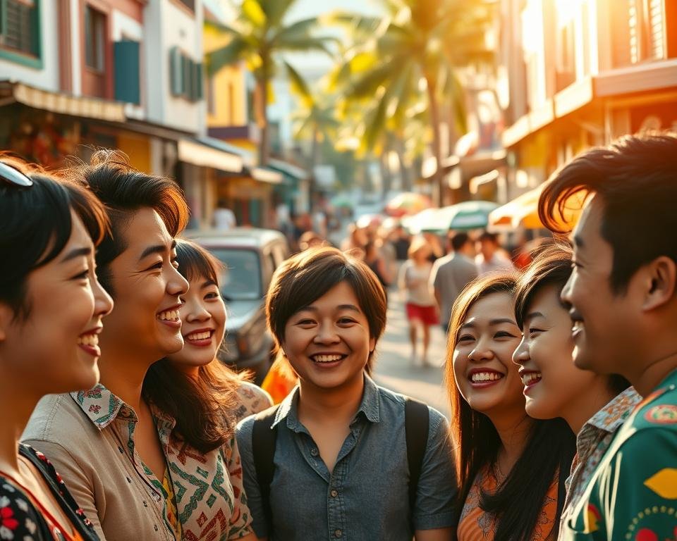 coreanos que falam português