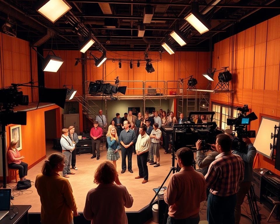 técnicas de gravação de novelas