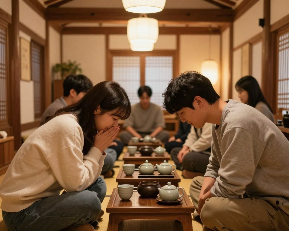 cumprimentos coreano