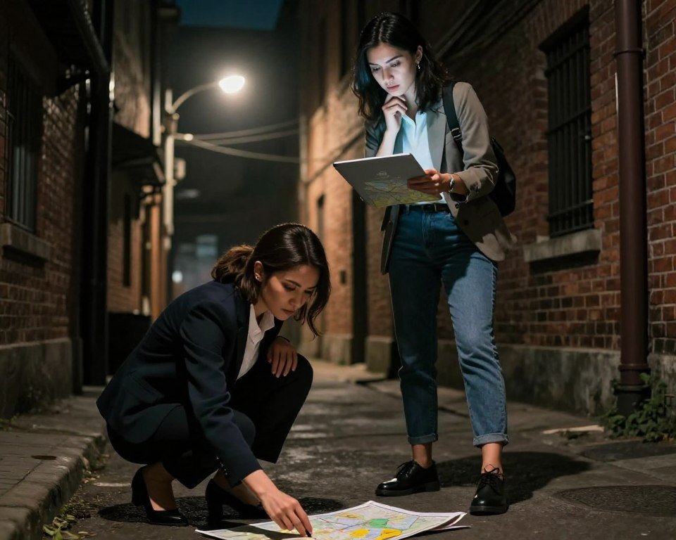 investigação e suspense protagonistas