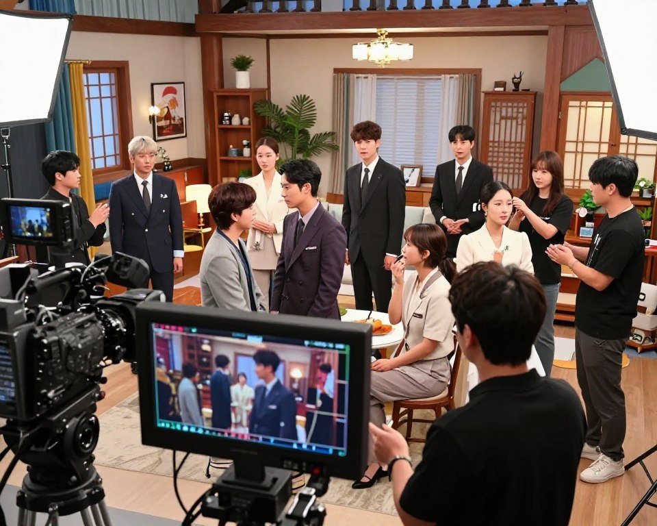 como funciona a produção de um dorama coreano