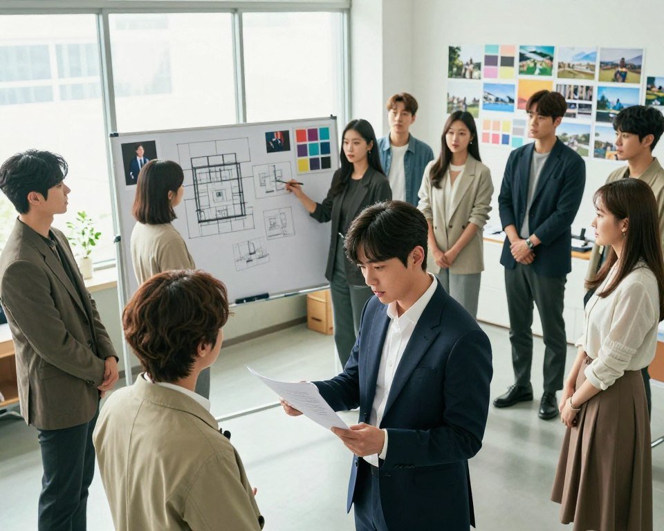 pré-produção doramas