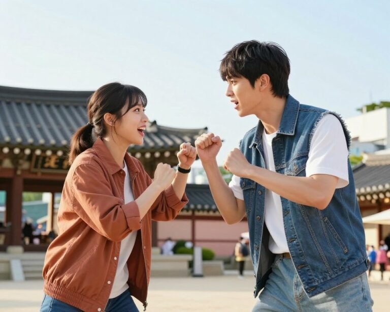 o que significa fighting nos doramas